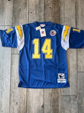 Dan Fouts Throwback 1984 NFL San Diego Chargers Jersey